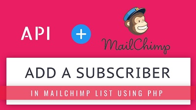 Add new subscriber in a Mailchimp list API