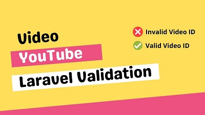 How to check YouTube video exist Laravel validation