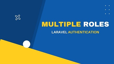 Multiple user roles authentication Laravel 8