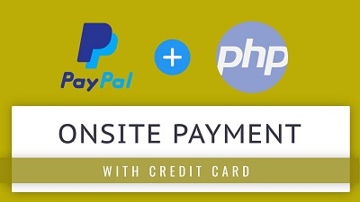 Paypal credit card payment on website in PHP