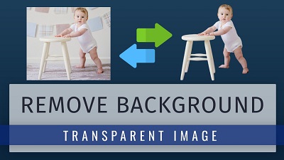 How to make image background transparent using PHP